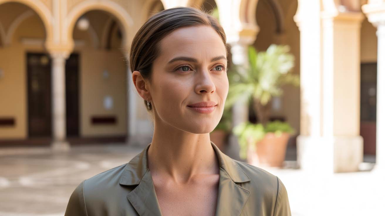 blefaroplastia antes y despues| una mujer joven